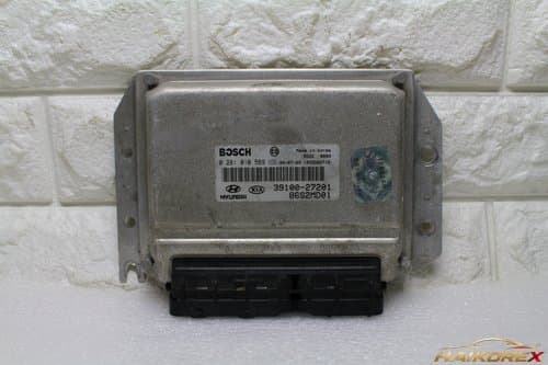 Блок управления двигателем (ECU) Hyundai Santa Fe 39100-27201