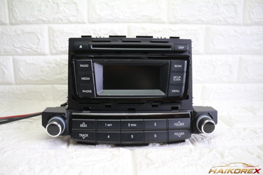 Передняя панель магнитолы Hyundai Tucson (All New) 96170D30104X, 96170-D30104X