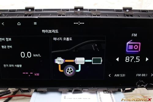 Головное устройство AVN с монитором для Sportage NQ5 Hybrid