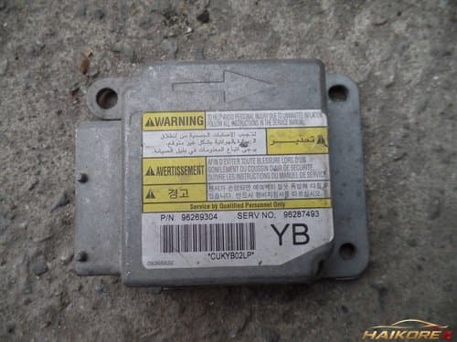 Блок управления подушками безопасности Rezo 96287493 YB