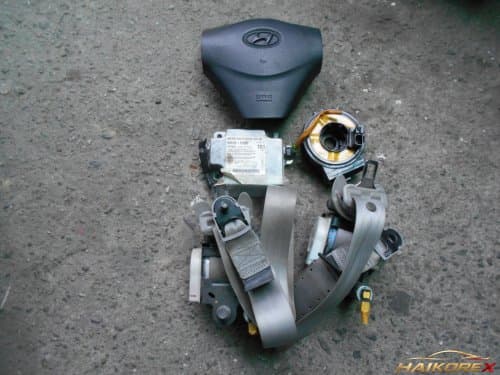 Набор подушек безопасности одинарный Hyundai Verna новый кузов 09 год дизель