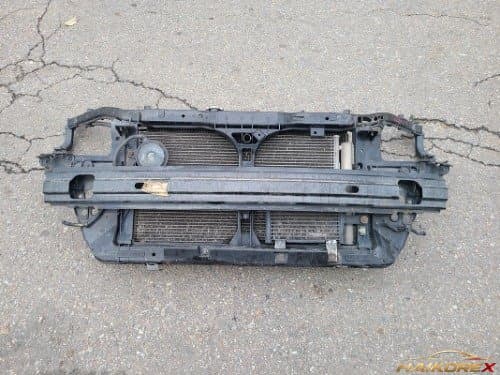 Панель поддержки радиатора в сборе Hyundai Vernа (новое поколение) с радиатором, конденсатором, вентилятором, маслокулером и направляющей