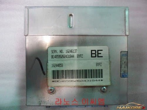 Блок управления двигателем (ЭБУ) Lanos ECM 16244859 BE