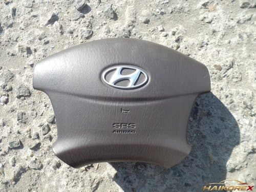 Модуль подушки безопасности водителя Hyundai Grandeur XG новый образец (коричневый)