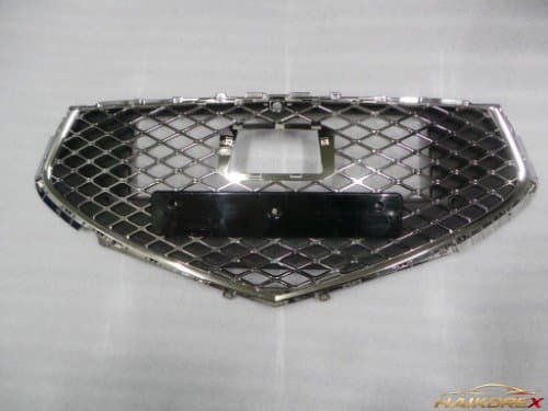 Решетка радиатора Genesis G90 86350D2700 (с передней камерой, SCC, двумя отверстиями под передний датчик)