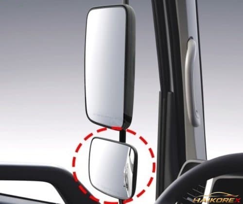 Боковое зеркало Hyundai Mega Truck с нижним обзором, нижняя часть зеркала (876607A322)