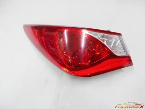 Задний фонарь в сборе (комбинированный) LED 5-контактный, водительский 924013S200 для Hyundai Sonata YF 2012-2016, розетка, класс B (царапины)