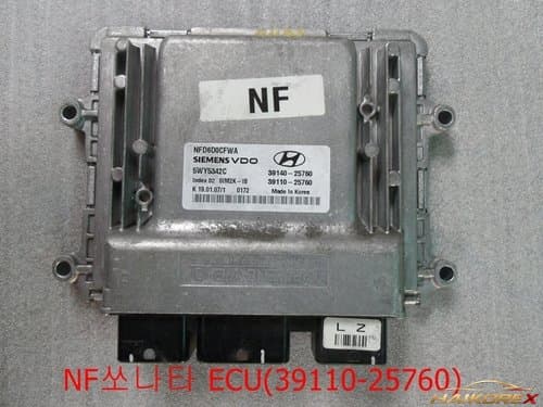 ЭБУ (блок управления двигателем) Hyundai Sonata NF 3911025760