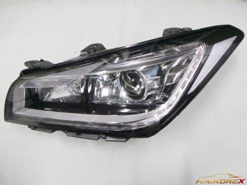 Корпус фары левой Genesis G80 HID, одиночный, номер 92101B1120/92101B1170 (кейс без баллласта и лампы)
