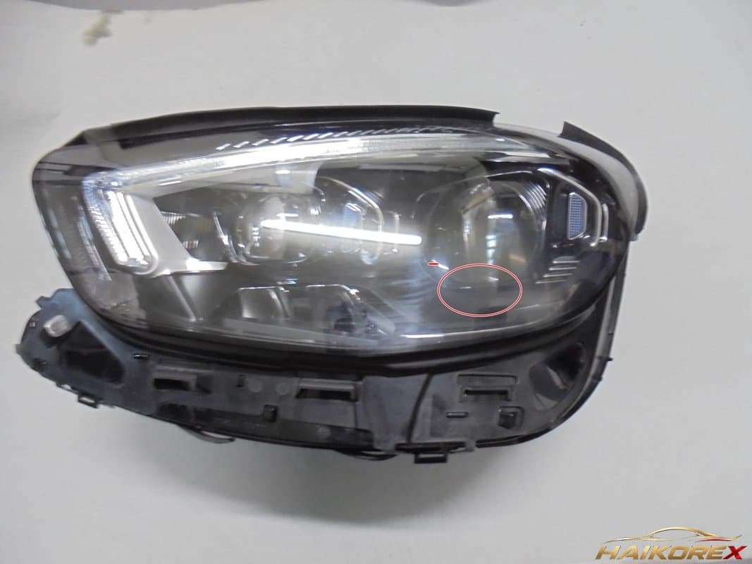 Фара передняя LED для Mercedes-Benz E-Class W213, сторона водителя, A2139068309, 2021 год, рестайл, б/у (выцветание, восстановление)