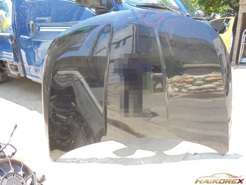 Капот Renault SM5 Nova (L43) 651005033R, класс B (вмятины, деформация)