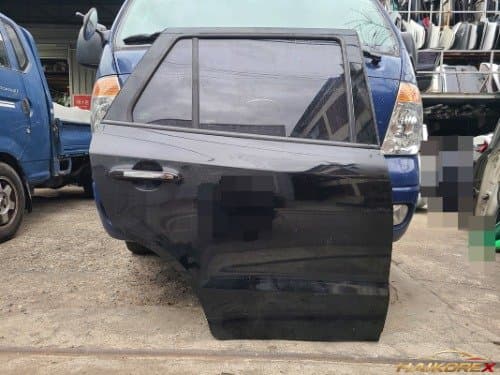 Задняя дверь правая (пассажирская) для Hyundai Santa Fe CM (новый кузов) 2009-2012, без нижнего молдинга