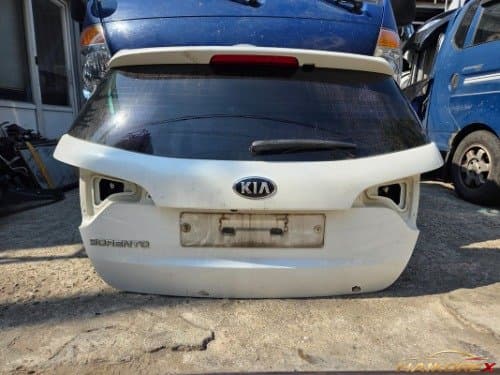 Задняя дверь (дверь багажника) с спойлером для Hyundai Santa Fe R
