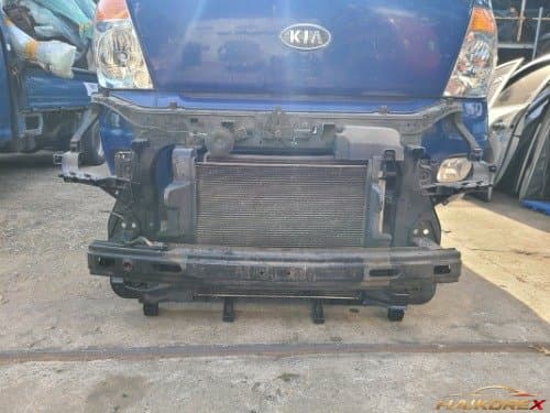 Панель поддержки радиатора Kia Soul (в сборе с радиатором, вентилятором, конденсатором, направляющей)