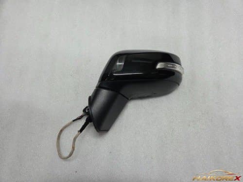 Боковое зеркало Hyundai Ray (2011-2012) водительское, электрическое, с подогревом и LED повторителем, черное, 8-контактное, 87610A3000Z1
