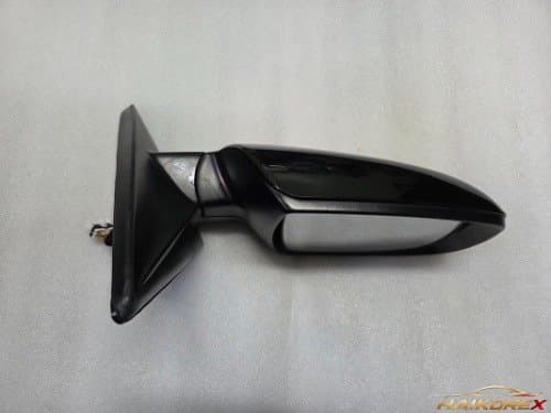Боковое зеркало Sorento R, правое (пассажирское), электрическое, с обогревом и LED повторителем, черный перламутр Aurora Black Pearl, 09-14