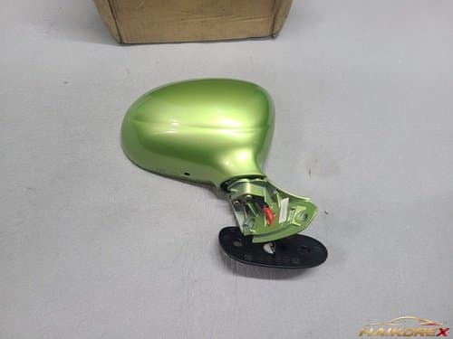 Боковое зеркало Matiz 2 правое (3 контакта) механическое складывание 9656284038U киберзелёный