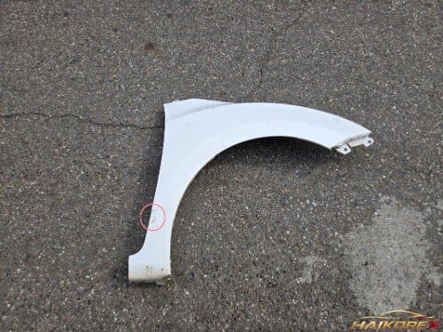 Переднее крыло Hyundai i30 (All New), правое 66321A5000, класс B (царапины, вмятины)