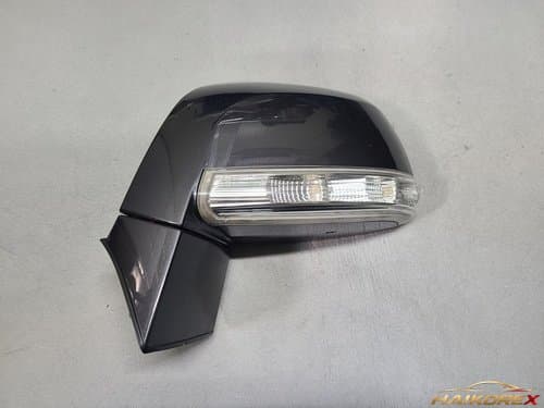 Боковое зеркало Chevrolet Captiva (новый образец) левое (8 контактов) электрическое складывание LED 94510475 GUE дымчато-серый 13-16 класс B (вмятина)