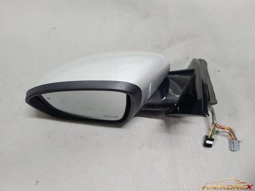 Боковое зеркало заднего вида SM6 водительское (17 контактов) электросклад. LED BSD обнаружение слепой зоны с подсветкой порога облачный перламутр