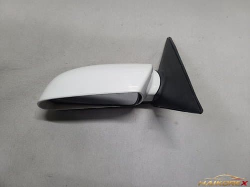 Боковое зеркало (зеркало заднего вида) Hyundai NF Sonata, водительское, ручное складывание, 5-контактное, артикул 876103K000N2, цвет Pure Pearl White