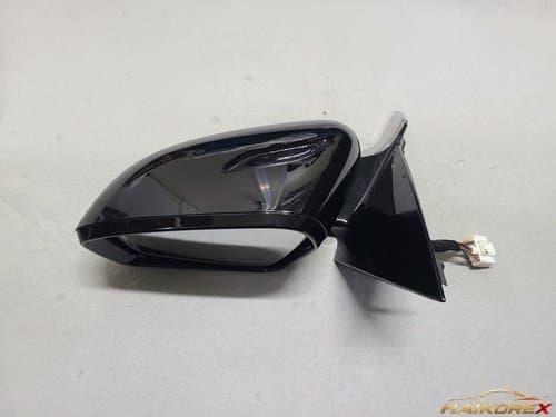 Боковое зеркало Hyundai Grandeur IG (водительское, левое) с электроприводом складывания, LED, BSD, камерой слепой зоны 87610G8121A2B (класс B, частичные дефекты)