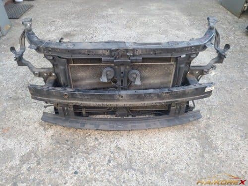 Радиатор в сборе YF Sonata 2010-2016 (LPG 2.0 AT): панель носителя 641014R000, радиатор 253103R501, конденсатор 976063R001, вентилятор 3-pin, рейка 865303S001