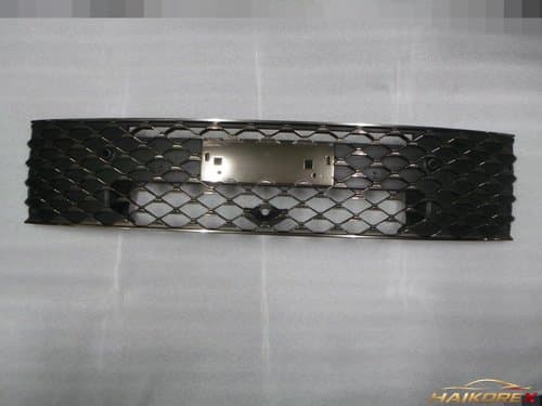 Решетка радиатора Hyundai Grandeur GN7 86350N1110 86366N1100 (с датчиками 2 отверстия, под камеру)