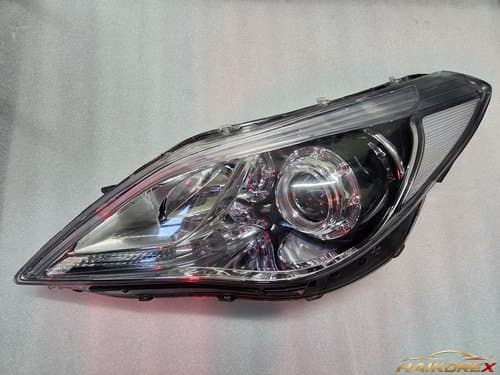 Передняя фара Hyundai Grandeur HG левая (водителя) HID 8-контактная черный безель 921013V110 оригинальная