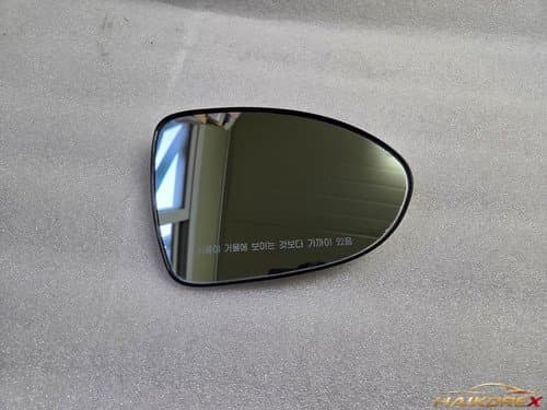 Зеркало бокового зеркала заднего вида стекло правое (пассажирское) для Hyundai Solaris