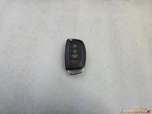 Складной ключ-пульт управления Hyundai Sonata LF 4-кнопочный 95430C1210