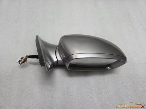 Боковое зеркало заднего вида Hyundai Equus VI (2009-2012) правое, с автоматическим затемнением, память, 16 контактов, гиперметаллик