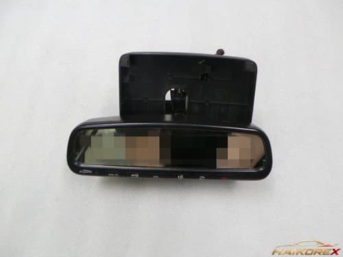 Салонное зеркало Hyundai Santa Fe DM с функцией Hi-Pass, 6 кнопок, ECM, 7 контактов