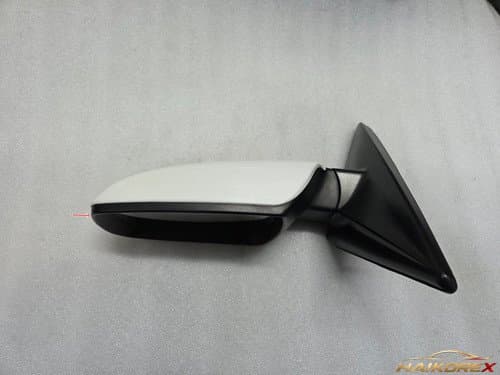Боковое зеркало Sorento R, водительское, электрическое складывание, LED повторитель, Snow White Pearl, 9 контактов