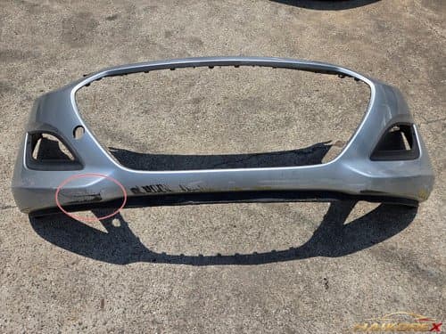 Крышка переднего бампера Hyundai i30 86511A5000 (класс D, с повреждениями)