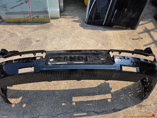 Накладка нижняя заднего бампера Hyundai Santa Fe MX5 86612P7020 86650P6040CA (4 отверстия под датчик)