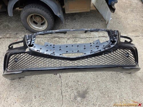 Накладка переднего бампера Genesis G80 RG3 86511T1500 86550T1500 (без боковых датчиков) 2024-н.в.