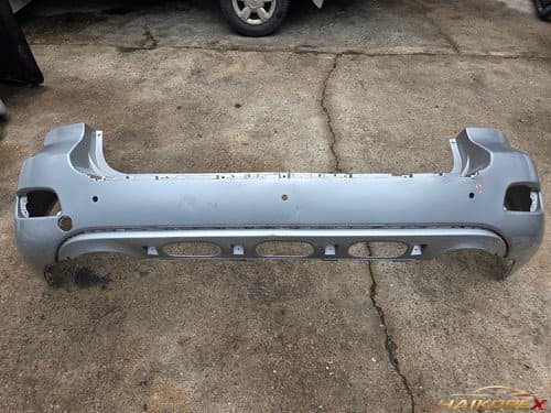 Накладка верхней части заднего бампера Hyundai Santa Fe CM 866112B020 (3 отверстия под датчик) 05-09, старый образец, класс C
