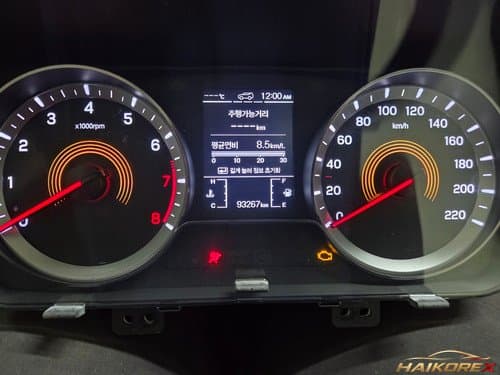 Панель приборов (кластер) SsangYong Actyon метал 8021037020 дизель автомат (93267 км)