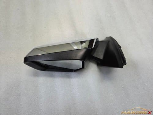 Боковое зеркало заднего вида водителя Chevrolet Impala (17 контактов) 23410937 с автозатемнением ECM, BSD, IMS памятью и лампой подсветки, класс B (царапины)