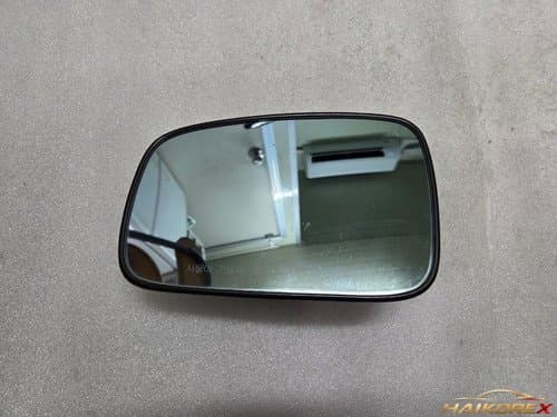 Зеркало боковое Sorento, стекло зеркала левое (водительское) 876113E140, класс B (царапины)