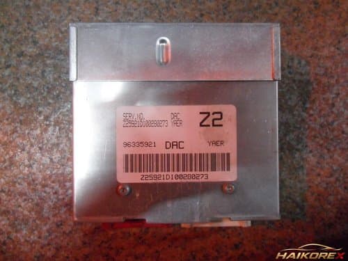 Блок управления двигателем (ECM) Rezo 96335921 Z2