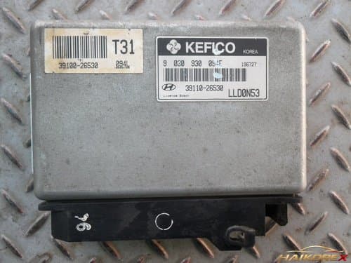 ЭБУ (блок управления двигателем) Hyundai Verna 3911026530
