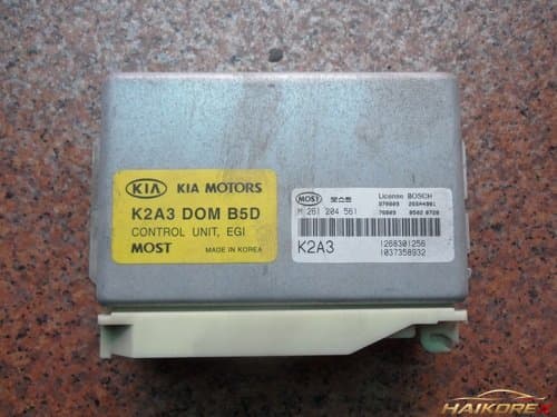 БУ Блок управления двигателем (ЭБУ) Kia Sepia 2 K2A3 DOM B5D