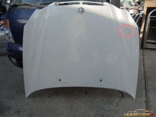 Капот Hyundai Sonata EF (New) 664003D500, B-класс (с вмятинами)