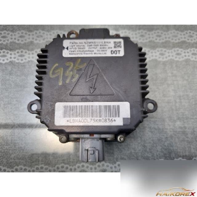 Infiniti G35 2008 — балласт HID
