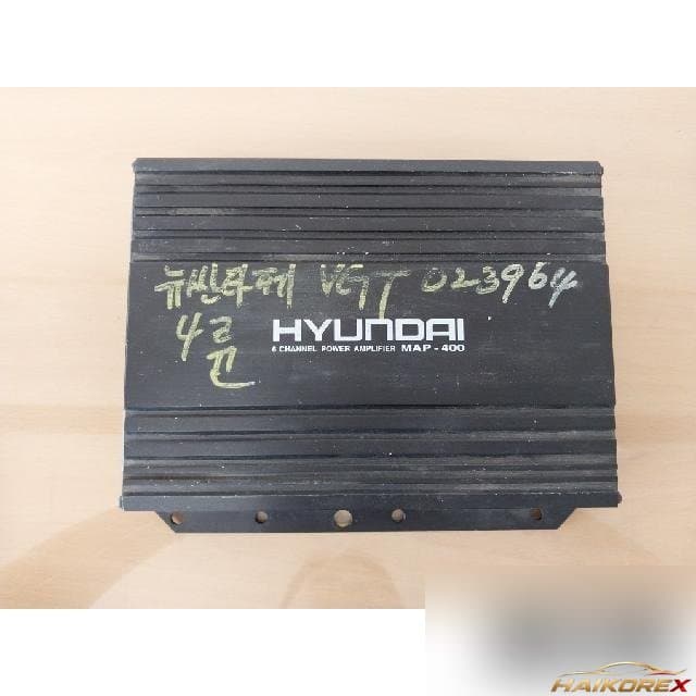 Hyundai Santa Fe CM 2006 — усилитель аудиосистемы