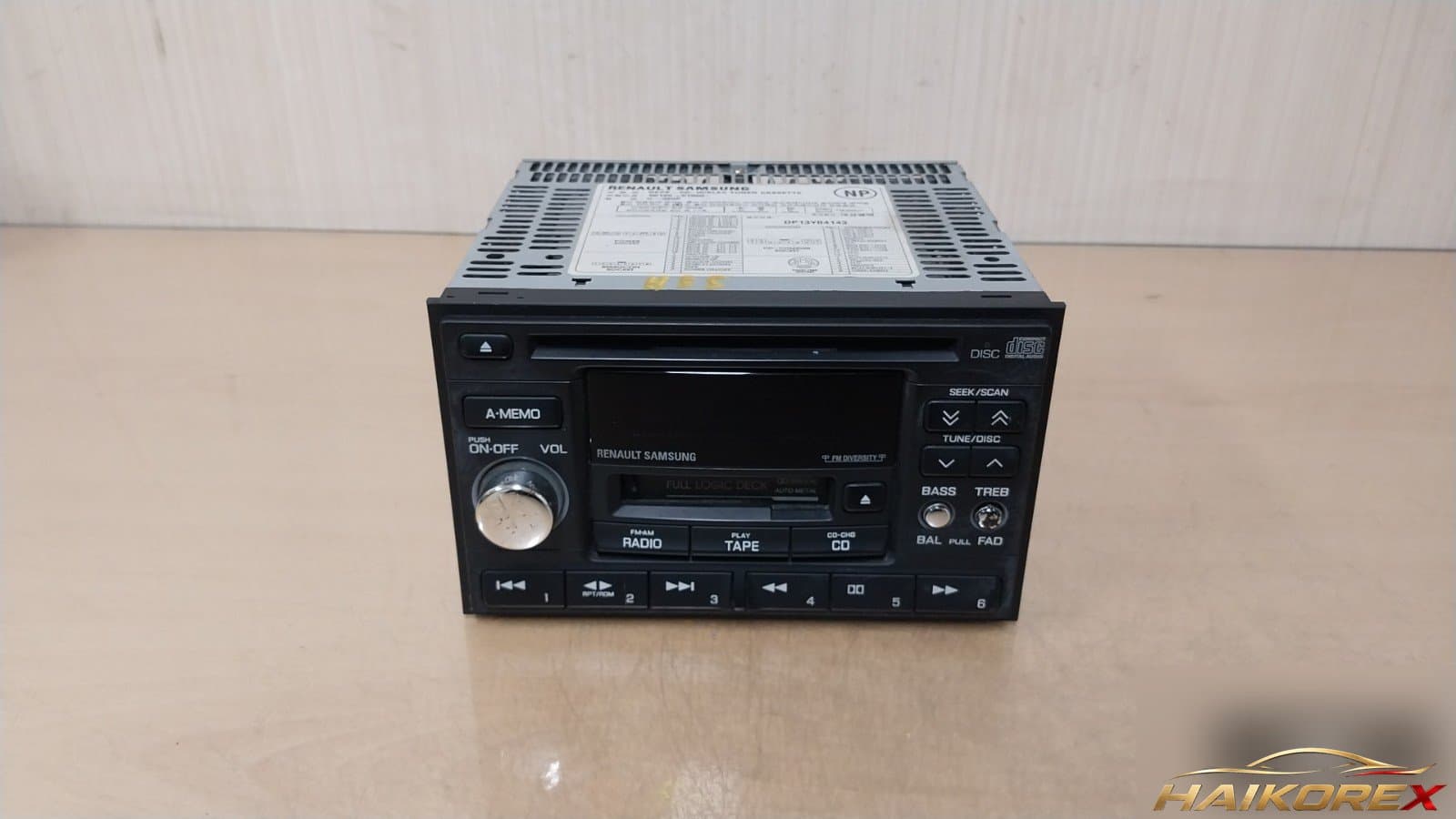 Renault Samsung SM5 SM520V 2004 — система аудиоподготовки