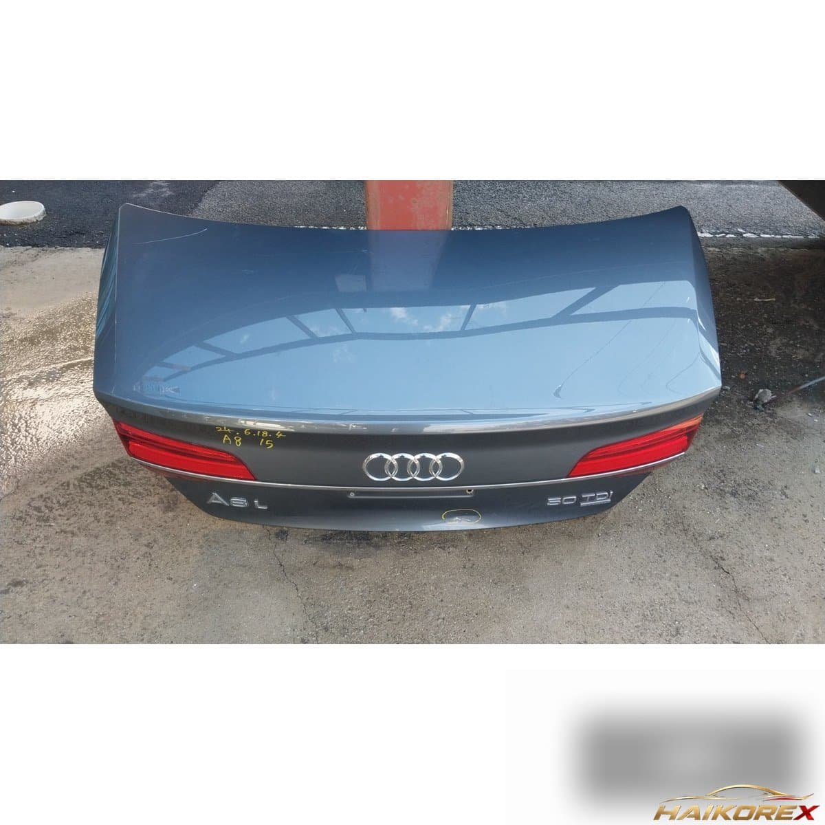 Audi New A8 50 TDI Quattro 2015 — крышка багажника