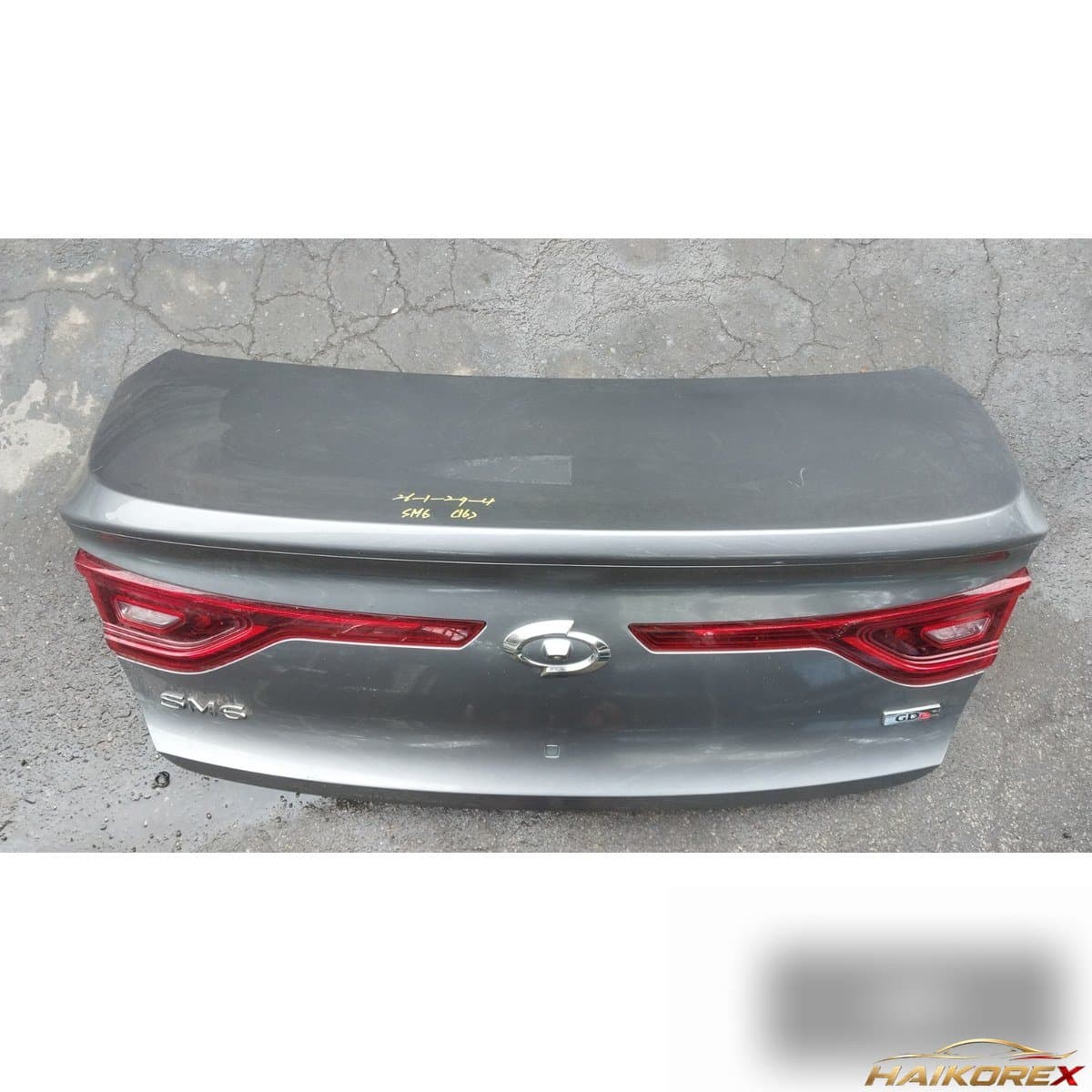 Renault Samsung SM6 2016 — крышка багажника